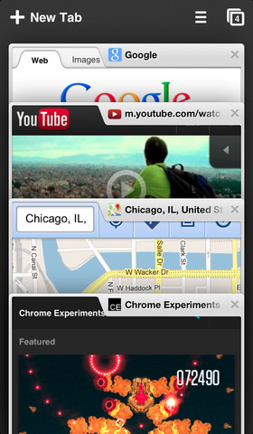 Google Chrome app iOS iPhone iPad