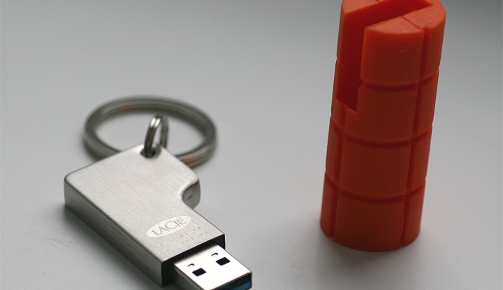LaCie RuggedKey USB Flash Drive