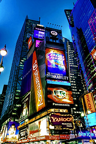 Times Square New York City HDR
