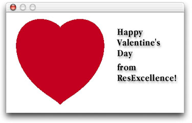 valentine's interface